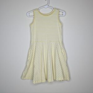 Primary Yellow Stripe Dress 4/5